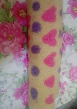 A picture of #Polka Dot Swiss Roll:-.