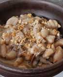Ñoquis de zapallo con salsa de hongos