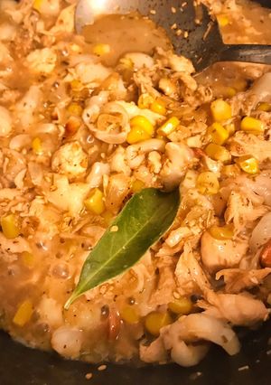 Une photo de Poulet aux litchis