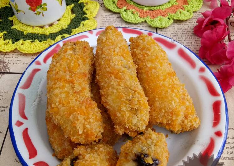 Pisang goreng crispy