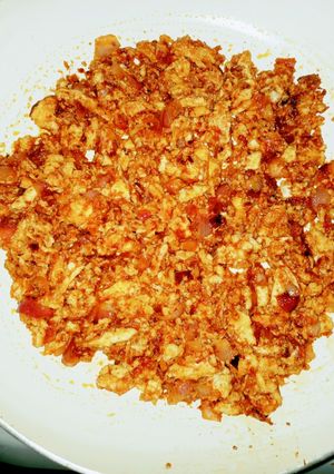 A picture of Egg sauce.