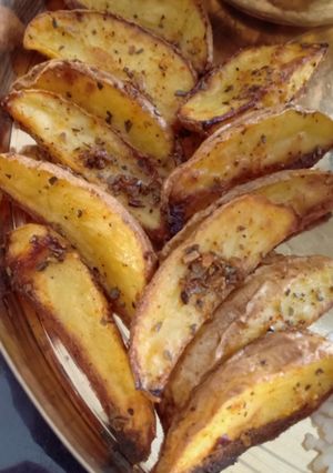 A picture of Baked Potato Wedges.