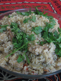 A picture of Mutton Biriyani.