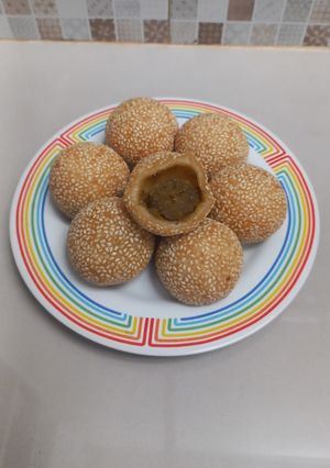 Foto resep Onde-Onde Kacang Hijau