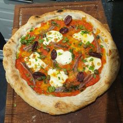 A picture of Sourdough Pan Pizza.