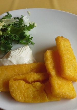 Una foto de Polenta Frita