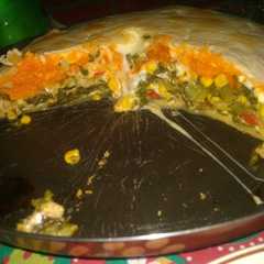 Una foto de Tarta de acelga y calabaza