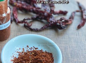 Gambar Homemade Chilli Flakes