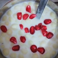 A picture of Boondi raita.