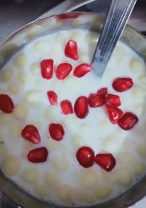 A picture of Boondi raita.