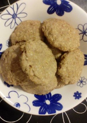 Una foto de Galletitas de banana y avena