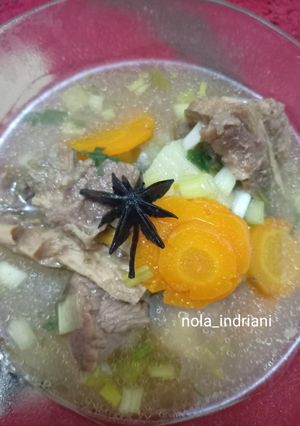 Foto resep Sop Daging Sapi Empuk Enak banget 🤤