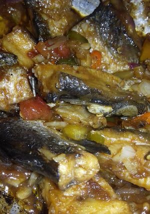 Foto resep Ikan Asin Asem Manis