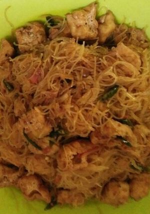 Foto resep Bihun Tahu Saos Tiram