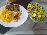 Sol de Elena. Pollo asado con rodajas de naranja y canela