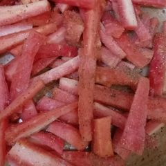 A picture of Instant carrot pickle.