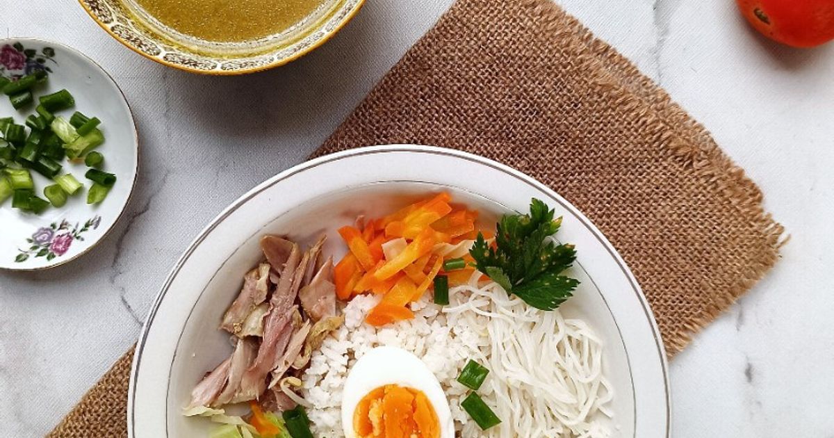 SOTO Ayam Kampung Lamongan (Kuah Bening)