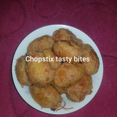 Yam balls A picture of Yam balls.