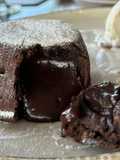 Volcán de chocolate😍🍫