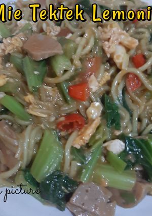 Foto resep Mie Tektek Lemonilo Pedas yummii