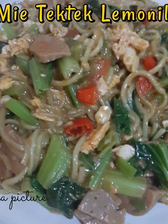 Langkah Gampang Membuat Resep Mie Tektek Lemonilo Pedas yummii yang Uenak Anti Ribet, Lezat