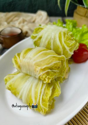Foto resep Sawi Gulung Ayam Udang (920)