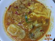 Gambar camilan mie kering pedas