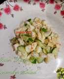 Water Chestnut Cucumber Salad