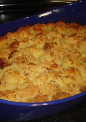 A picture of Bread pudding.