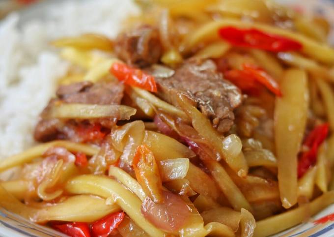 Resep Tumis Mangga Muda (Menu Kenangan Mahasiswa Misqueen) yang Sempurna