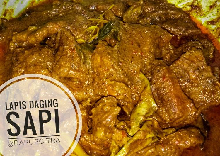 Lapis Daging Sapi