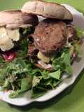 Burger de veau au sheddar