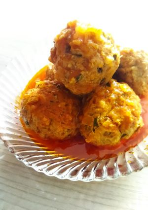 عکسی از دستور کوفته مرغ