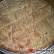 Zucchini and cheese pie with homemade filo