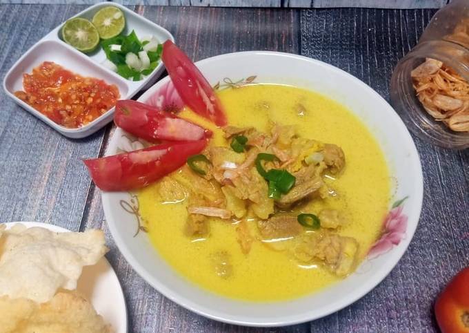 Resep Soto Kuning Khas Bogor Oleh Nur Ummu Faris - Cookpad