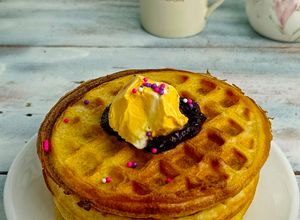 Gambar Waffle Crispy