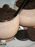 Batido helado de oreo