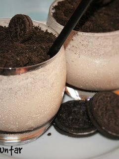 Una foto de Batido helado de oreo