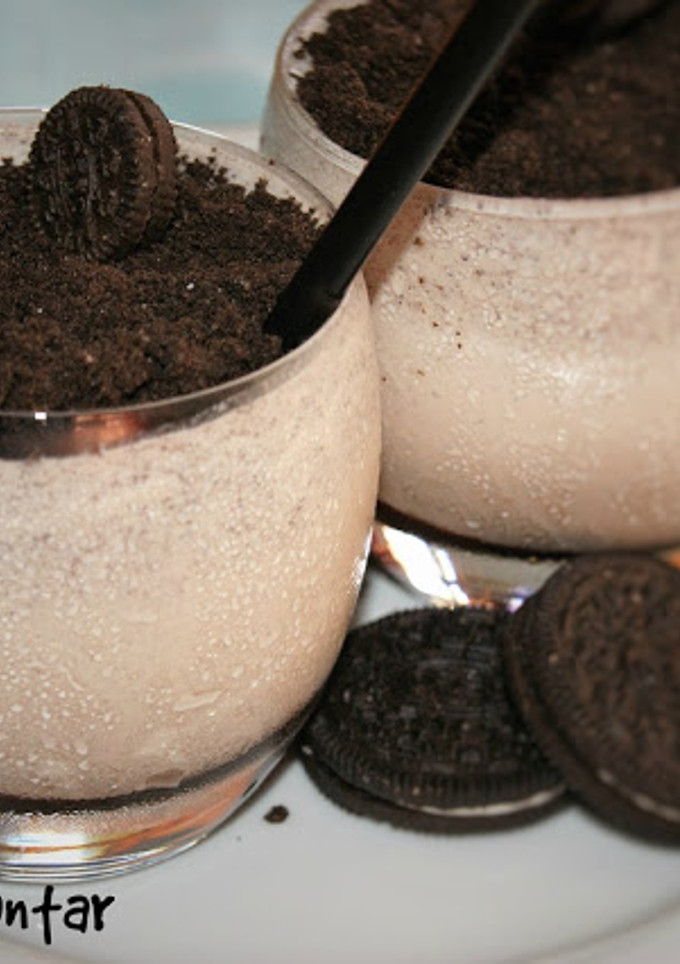 Una foto de Batido helado de oreo