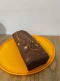 Budín de banana, frutos secos y chocolate 🍌🍫