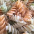Hélices (pasta con verduras) a los 3 Quesos