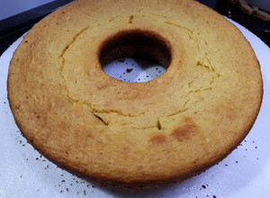 Una foto de Torta de naranja sin azúcar