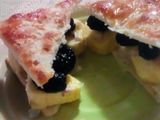 Galletas rellenas con fruta