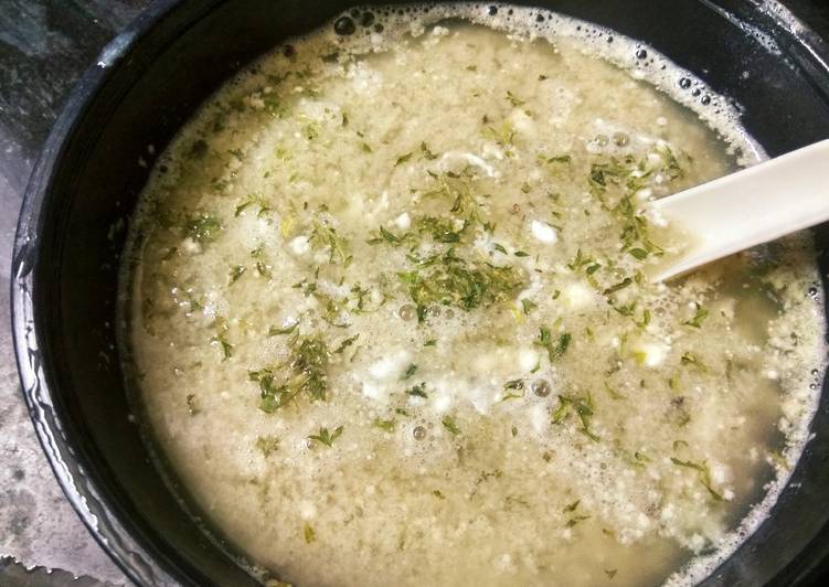 Recipe of Ultimate Cream of chicken soup