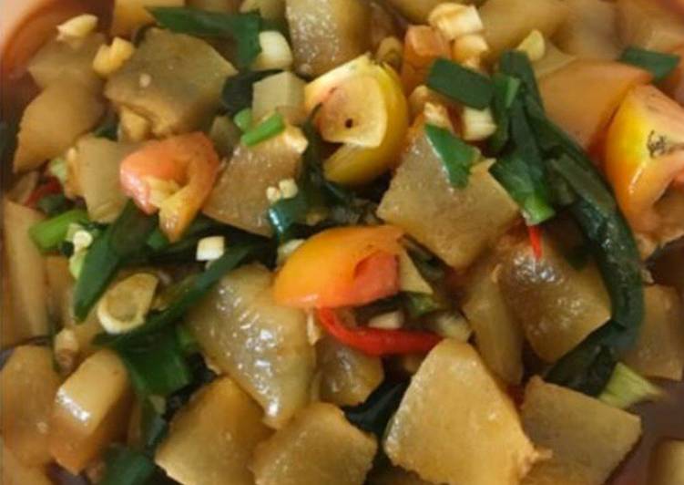 Recipe: Perfect Kikil Cabe Ijo Pedas Manis