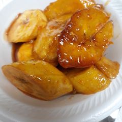 A picture of Sticky Plantains.