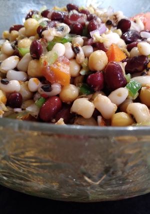 A picture of Beans chaat.