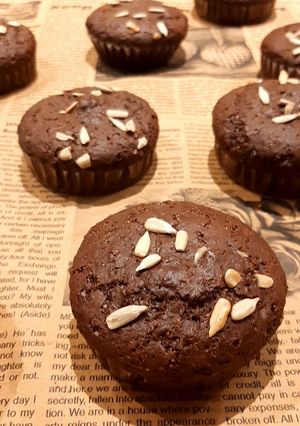 عکسی از دستور مافین شکلاتی