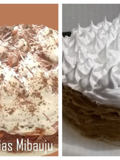 Una foto de Rogel rápido y rogel de chocolate para celiacos