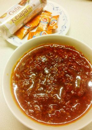 Foto resep Sambal Terasi Goreng Super Pedas